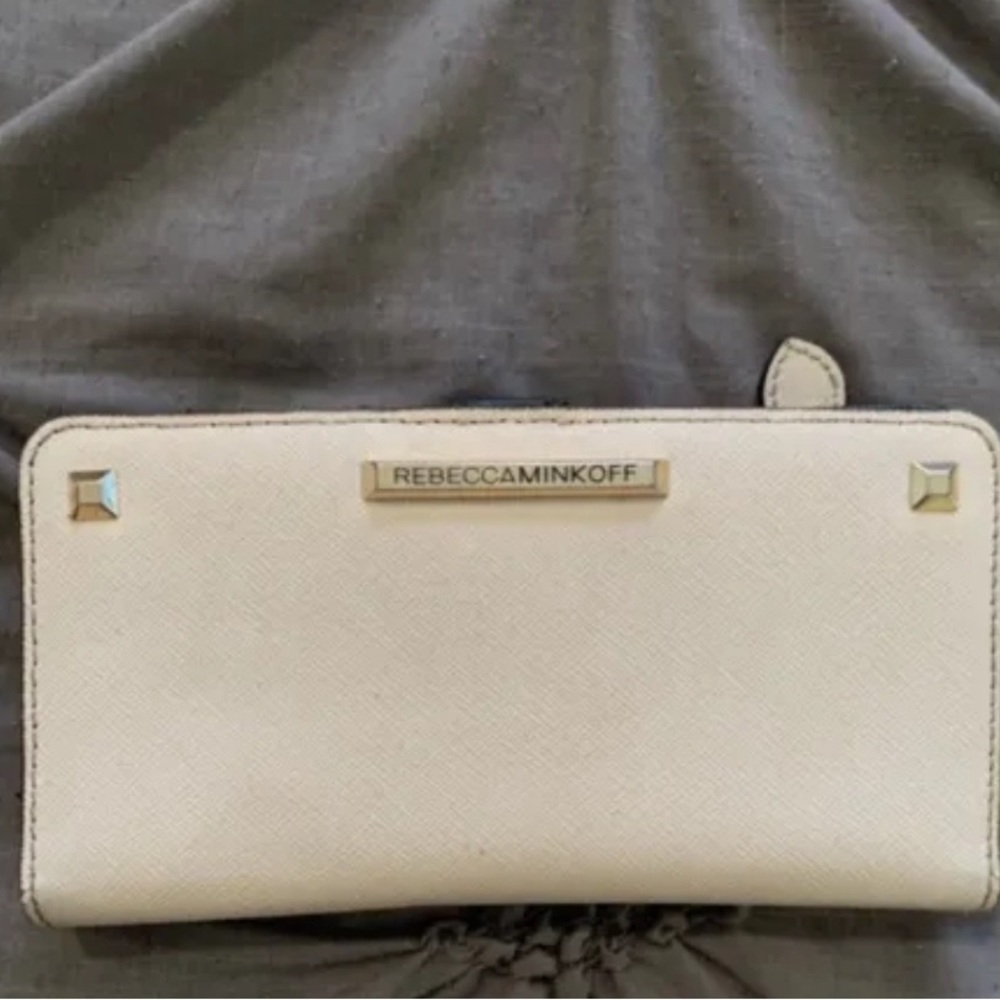 Rebecca Minkoff Credt Card Wallet in Saffiano Leather